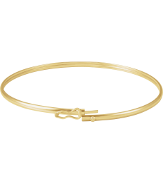 Brc954 14K Yellow 1.8 Mm 6 45 In Polished Endless Bangle