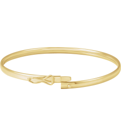 Brc954 14K Yellow 2.85 Mm 6 45 In Polished Endless Bangle