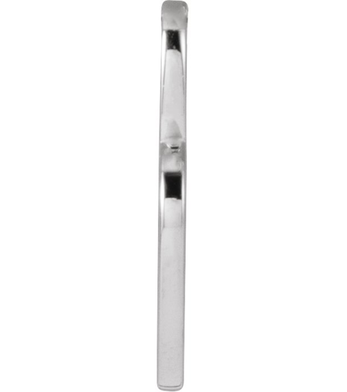 88484 Pendant 14K White Mama 16.6 X 11.2 Mm Polished Mama Pendant