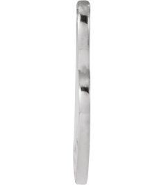 88484 Pendant 14K White Sister 16.6 X 11.2 Mm Polished Sister Pendant