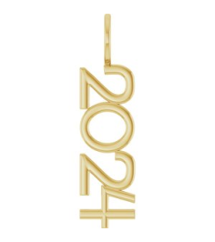 87773 Pendant 14K Yellow 2024 30.6 X 8 Mm Polished 2024 Pendant