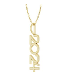 87773 Necklace 14K Yellow 2024 30.6 X 6 Mm 16-18 In Polished 2024 Necklace