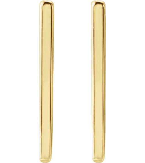 88559 Earring 14K White 20 X 11 Mm 1.6 Each Hinged Polished Geometric Hinged Hoop Earring