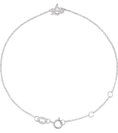 Brc957 Bracelet Sterling Silver Initial S 6 12-7 12 In Polished Initial Bracelet