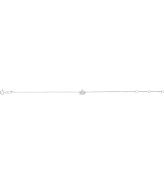 Brc957 Bracelet Sterling Silver Initial S 6 12-7 12 In Polished Initial Bracelet