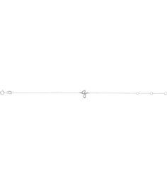 Brc957 Bracelet Platinum Initial Q 6 12-7 12 In Polished Initial Bracelet