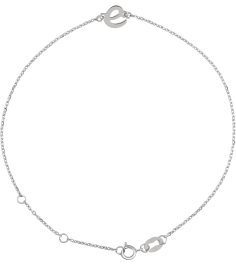 Brc957 Bracelet Sterling Silver Initial E 6 12-7 12 In Polished Initial Bracelet