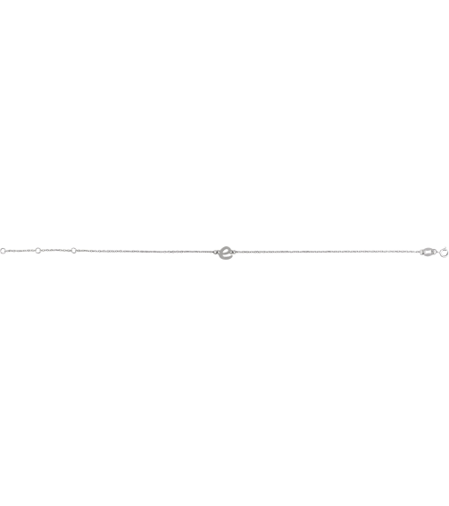 Brc957 Bracelet Sterling Silver Initial E 6 12-7 12 In Polished Initial Bracelet