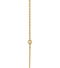 88620 Necklace 14K Yellow 18 X 13 Mm 18 In Polished Engravable Elongated Heart Necklace