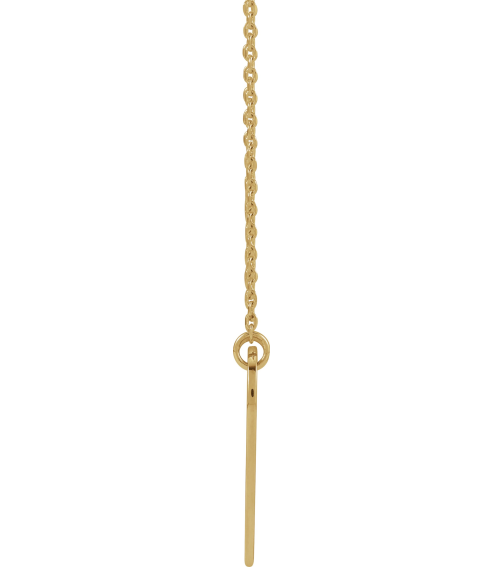 88620 Necklace 14K Yellow 18 X 13 Mm 18 In Polished Engravable Elongated Heart Necklace