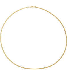 Ch1250 14K Yellow Snake 1.95 Mm 7 In Lobster Clasp Polished Oval Snake Chain