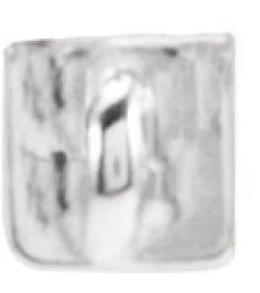 88648 Necklace Center Sterling Silver 28.5 X 2.5 Mm Polished Four Sided Engravable Bar Necklace Center