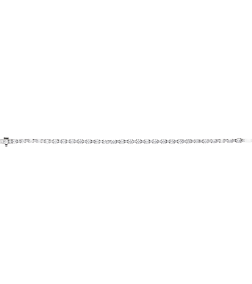 Brc975 Bracelet Set 14K White Oval Lab-Grown Diamond Lab-Grown Diamond 4 X 3Mm 5 12 Ctw Si, G-H 7 In Polished 5 12 Ctw Lab-Grown Diamond Line Bracelet