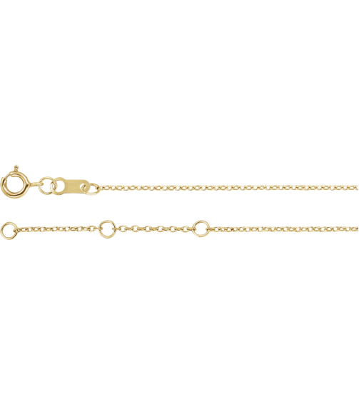Brc808 Bracelet 14K Yellow Set 1-Stone Natural Emerald Round 4 Mm 8.7 X 4.8 Mm 6 12-7 12 In Polished Natural Emerald Bezel-Set Bracelet