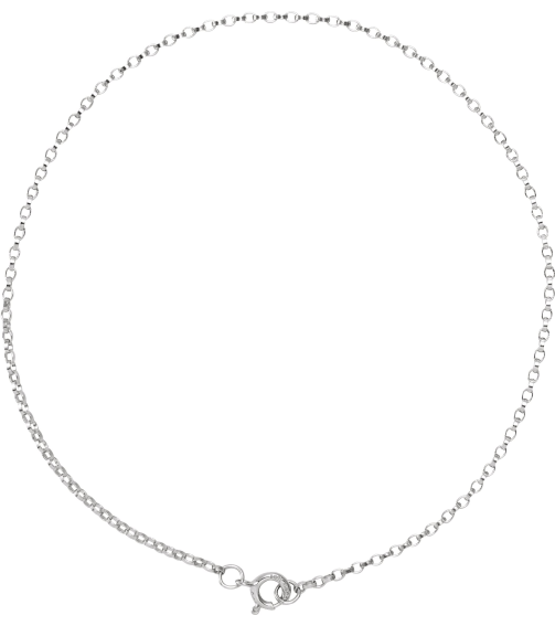 Ch1213 Sterling Silver Rolo 1.1 Mm 7 In Spring Ring Polished Rolo Chain