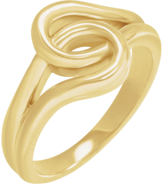 57971 Ring 14K Yellow Polished Wrap Ring
