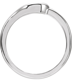 57971 Ring Platinum Polished Wrap Ring