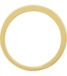 689207 Ring Set 14K Yellow Natural Diamond Round 1.7 Mm Polished 13 Ctw Natural Diamond Ring