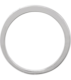 689207 Ring Set 14K White Natural Diamond Round 1.7 Mm Polished 13 Ctw Natural Diamond Ring
