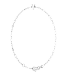Brc968 Bracelet 14K White Initial V 6 12-7 12 In Polished Sans Serif Initial V Bracelet