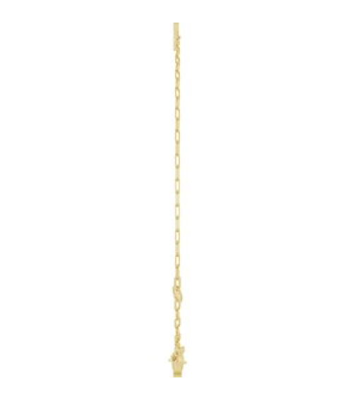 Brc968 Bracelet 14K Yellow Initial H 6 12-7 12 In Polished Sans Serif Initial H Bracelet