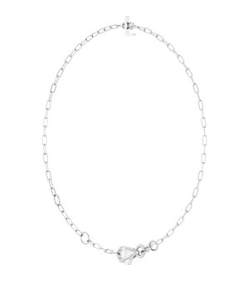 Brc968 Bracelet 14K White Initial L 6 12-7 12 In Polished Sans Serif Initial L Bracelet