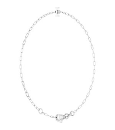 Brc968 Bracelet 14K White Initial I 6 12-7 12 In Polished Sans Serif Initial I Bracelet