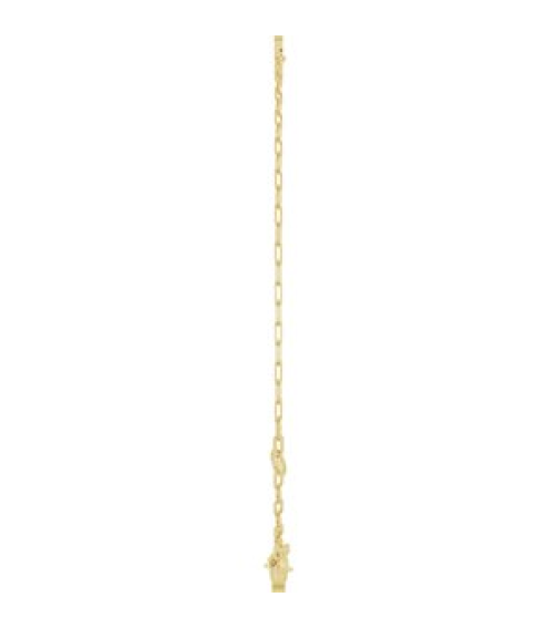 Brc968 Bracelet 14K Yellow Initial T 6 12-7 12 In Polished Sans Serif Initial T Bracelet