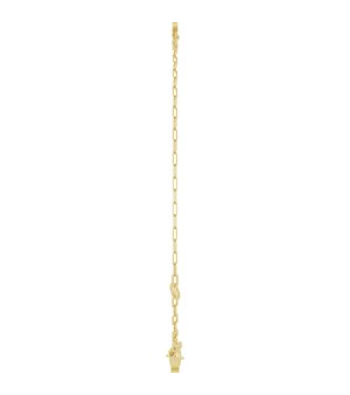 Brc968 Bracelet 14K Yellow Initial W 6 12-7 12 In Polished Sans Serif Initial W Bracelet