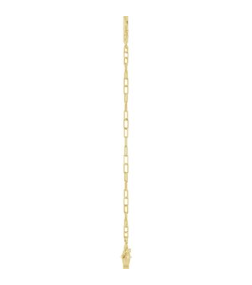 Brc964 Bracelet 14K Yellow 14 X 7 Mm 7 In Polished Sideways Cross Bracelet