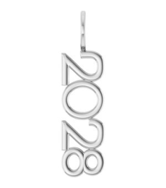 87773 Pendant Platinum 2028 30.3 X 8 Mm Polished 2028 Vertical Pendant