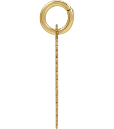 689251 Pendant 14K Yellow Gold-Plated Sterling Silver Initial F 15 X 17 Mm Polished Sunburst Initial Pendant