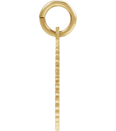 689251 Pendant 14K Yellow Gold-Plated Sterling Silver Initial Y 15 X 17 Mm Polished Sunburst Initial Pendant