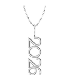 87773 Necklace 14K White 2026 30 X 11.6 Mm 16-18 In Polished 2026 Necklace