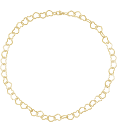 Ch1259 14K Yellow Gold Filled Heart 9 Mm 16 In Lobster Clasp Polished Heart Chain