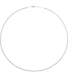 Ch902 Sterling Silver Serpentine 1.7 Mm 18 In Lobster Clasp Polished Serpentine Chain