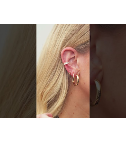 87382 Earring Set 14K White 12.5 Mm 1.6 Mm Lab-Grown Emerald Round 1.3 Mm Pair Hinged Polished Lab-Grown Emerald Hinged Hoop Earrings