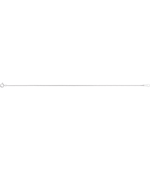 Ch1265 Platinum Curb 1 Mm 7 In Spring Ring Polished Curb Chain