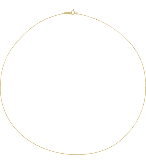 Ch1264 10K Yellow Box .5 Mm 24 In Spring Ring Polished Box Chain