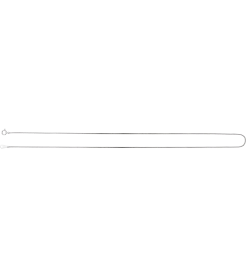 Ch1265 Platinum Curb 1 Mm 18 In Spring Ring Polished Curb Chain
