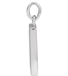 88781 Pendant Sterling Silver 12.3 X 10 Mm Polished Desert Pendant