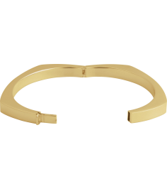 Brc996 14K Yellow 6 Mm 6 12 In Polished Hinged Bangle Bracelet