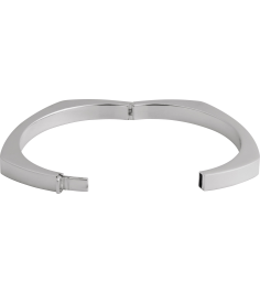 Brc996 Sterling Silver 6 Mm 6 12 In Polished Hinged Bangle Bracelet