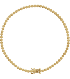 Brc998 Bracelet 14K Yellow 7 In Polished Geometric Line Bracelet