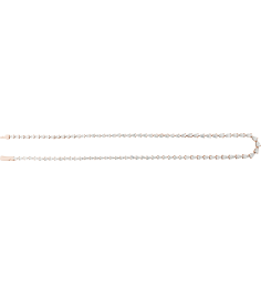 689326 Necklace Set 14K Rose Pear Lab-Grown Diamond 4.7 X 3.1Mm 10 Ctw Lab-Grown Diamond Si, G-H 16 In Polished 10 Ctw Lab-Grown Diamond Line Necklace