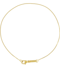 Ch1269 14K Yellow Curb .8 Mm 7 In Lobster Clasp Diamond-Cut Diamond Cut Curb Chain