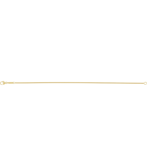 Ch1271 14K Yellow Snake 1.2 Mm 7 In Lobster Clasp Polished Boa Snake Chain