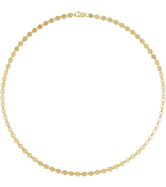 Ch1268 14K Yellow Gold Filled Mirror 4 Mm 16 In Lobster Clasp Polished Round Mirror Chain