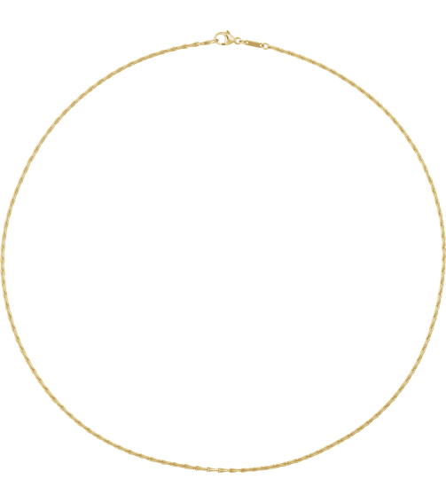 Ch1270 14K Yellow Barleycorn 1.5 Mm 24 In Lobster Clasp Polished Barleycorn Chain