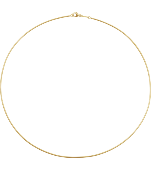 Ch1271 14K Yellow Snake 1.2 Mm 18 In Lobster Clasp Polished Boa Snake Chain
